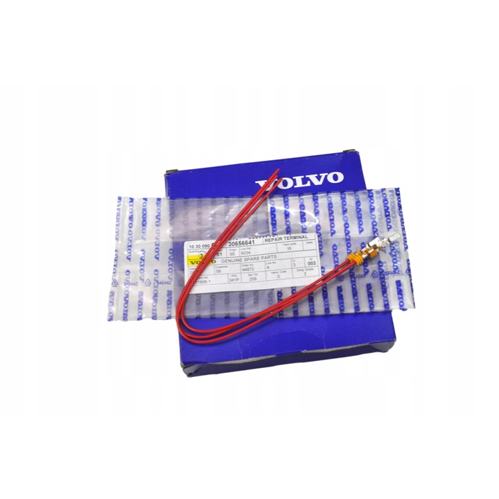 Autócsap, Volvo, 2,8 mm, piros