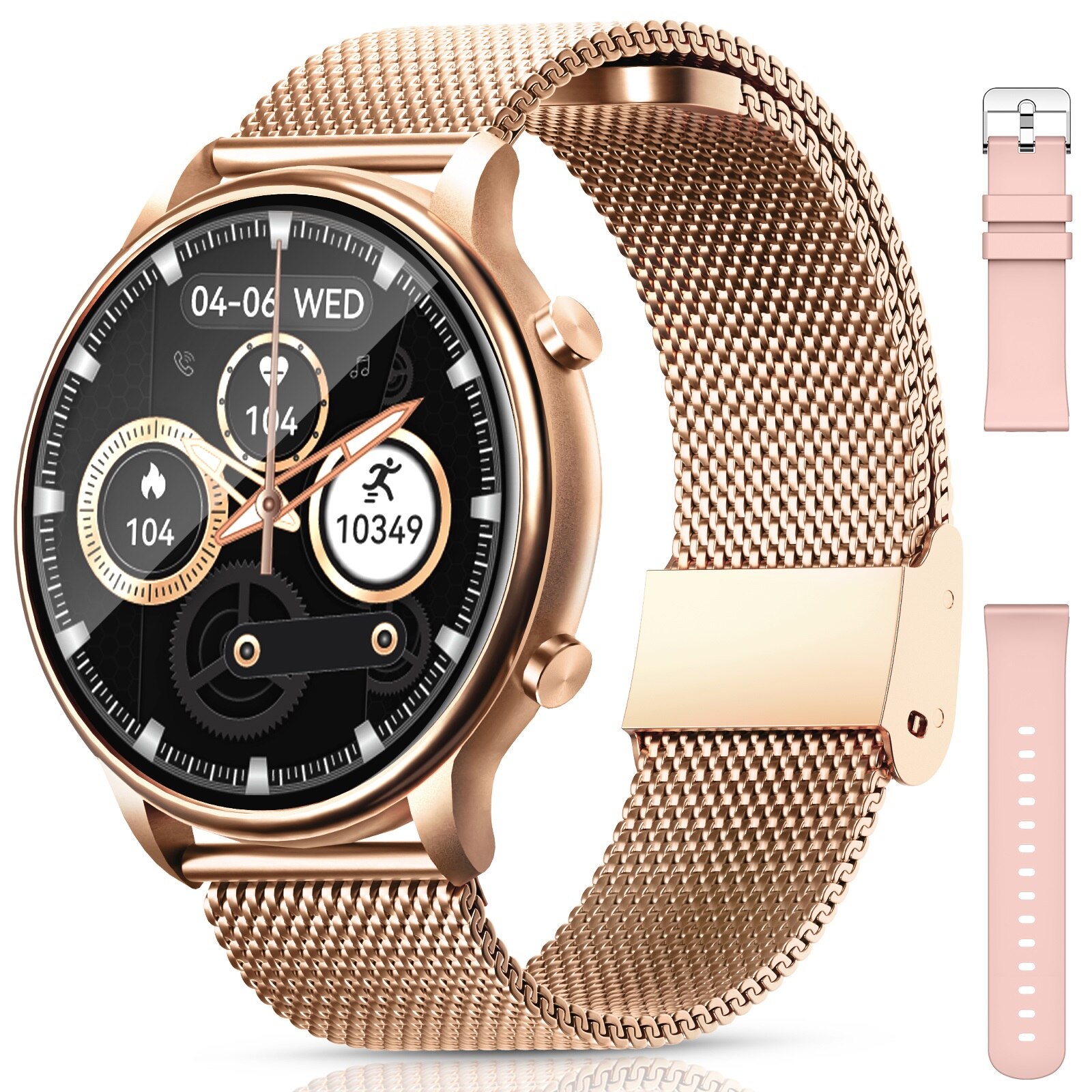 Smartwatch, QUACOWW, Pentru femei, 1.32