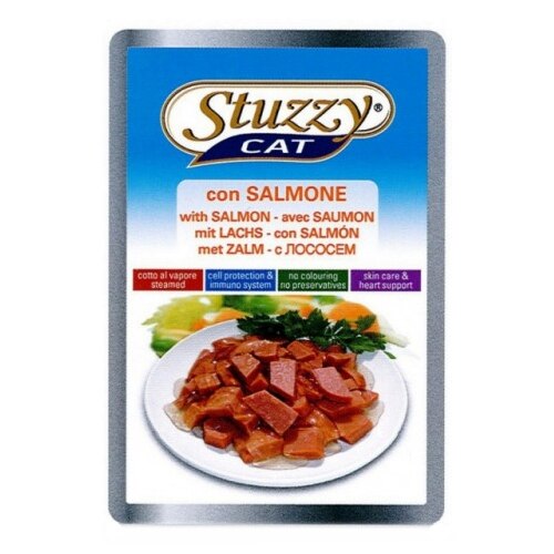 Hrana pentru Pisici Stuzzy Plic, Somon, 100 g