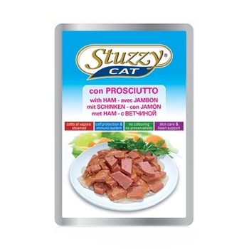 Hrana pentru Pisici Stuzzy Plic, Sunca, 100 g Hrana pentru Pisici Stuzzy Plic, Sunca, 100 g