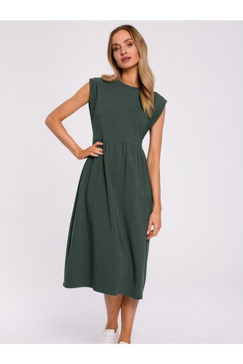 Női midi ruha, Made of Emotion, Lagoon, zöld, M INTL