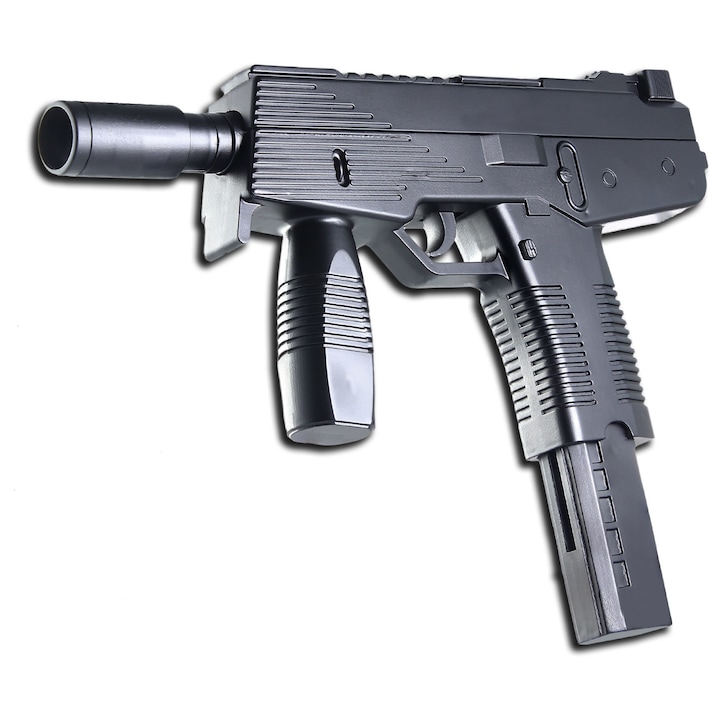 Еърсофт картечен пистолет с топчета, B&G International, 26 см, 50729