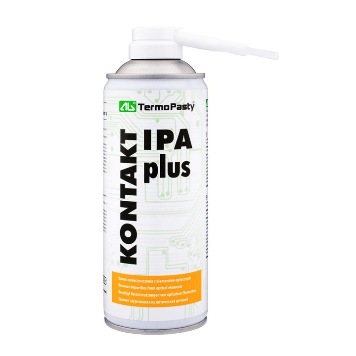 Spray alcool Izopropilic IPA de inalta puritate, cu periuta detasabila, 400 ml, Termo Pasty