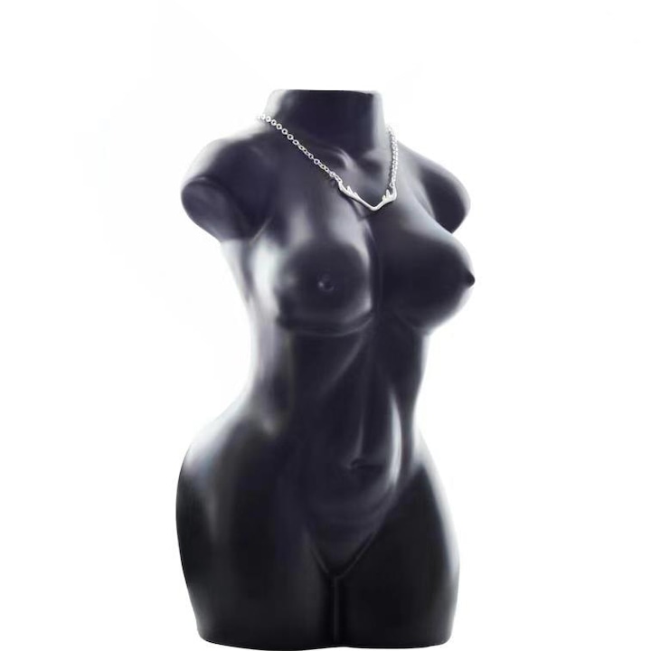 Ваза, Форма на женско тяло, Керамика, Черна