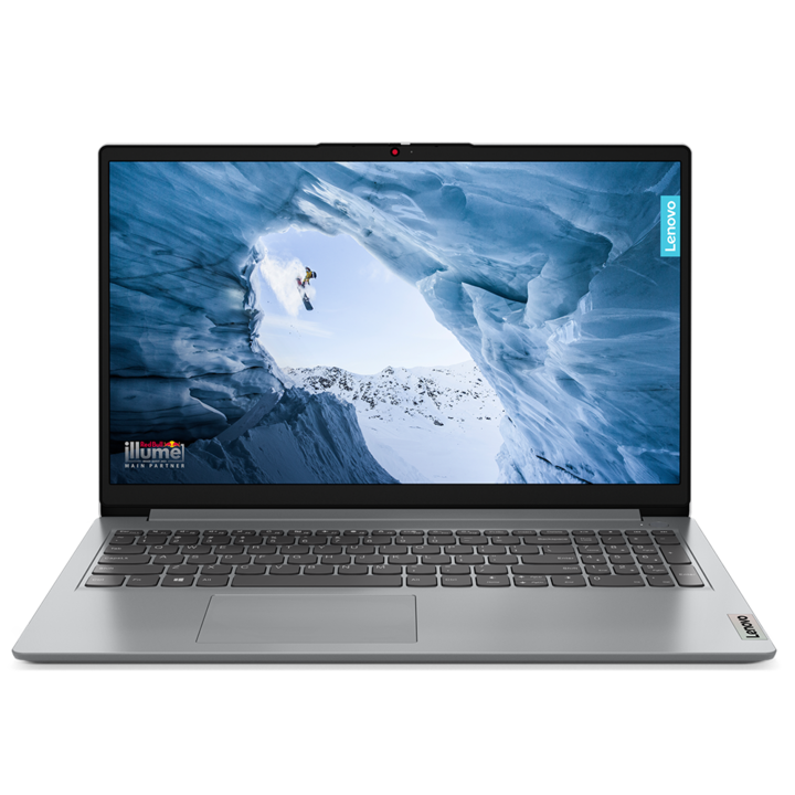 Лаптоп Lenovo IdeaPad 1 15IGL7, 82V7007TBM, 15.6", Intel Celeron N4020 (2-ядрен), Intel UHD Graphics 600, 8GB 2400MHz DDR4, Сив