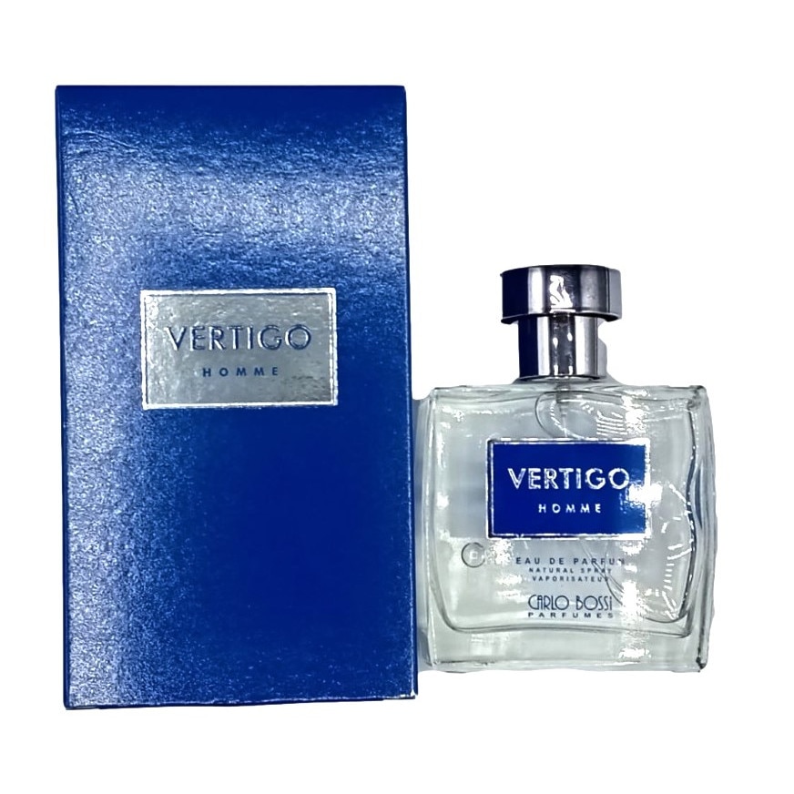 Apa de parfum, Carlo Bossi Vertigo Blue, pentru barbati, Lemnos Citrice ...