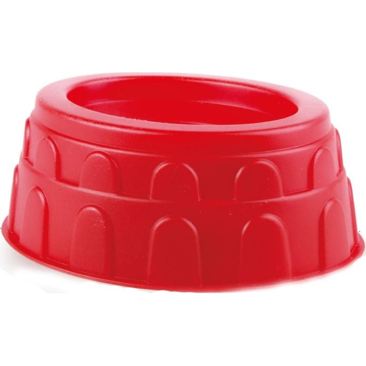 Forma pentur nisip, Colosseum, Plastic, Rosu