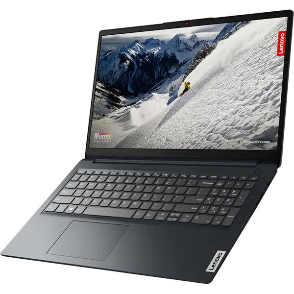 Laptop LENOVO IdeaPad 1 15AMN7, AMD Ryzen 3 7320U pana la 4.1GHz, 15.6" Full HD, 8GB, SSD 256GB, AMD Radeon 610M Graphics, Free DOS, Albastru