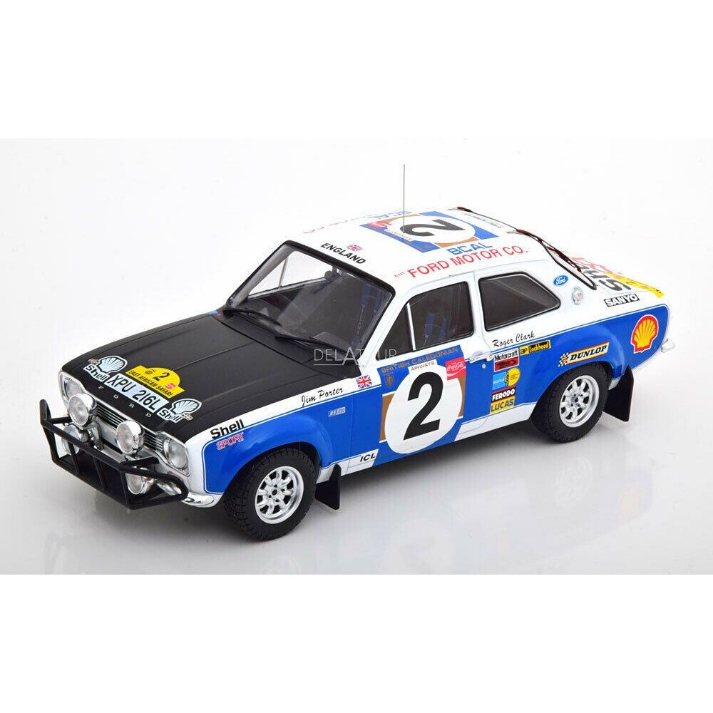 Ford Escort MKI RS 1800 Safari Rally 1973 - IXO 1/18