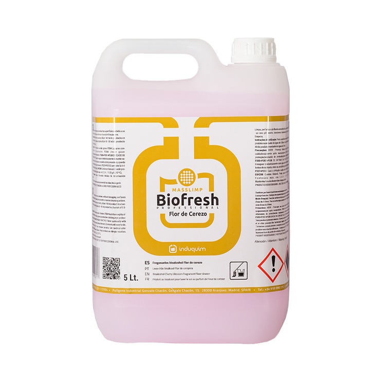 Detergent Profesional Pardoseli Biofresh Flor De Cerezo, 5 l