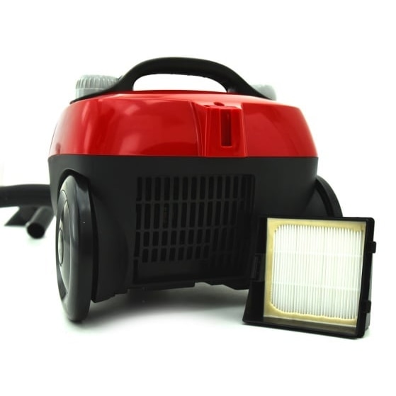 Aspirator cu sac Vivax VC-702 ZEO, Putere 700W, Filtru HEPA, Capacitate sac 2L, Cablu 5m, Clasa energetica A, Rosu