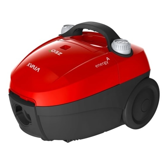 Aspirator cu sac Vivax VC-702 ZEO, Putere 700W, Filtru HEPA, Capacitate sac 2L, Cablu 5m, Clasa energetica A, Rosu
