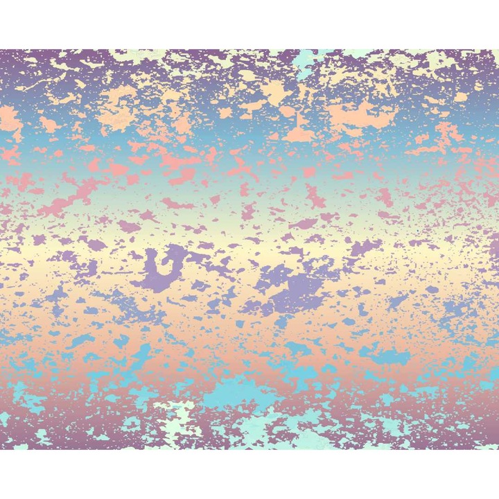 Panou sticla decorativa bucatarie 750x600 mm Abstract A21 contine silicon pentru aplicare