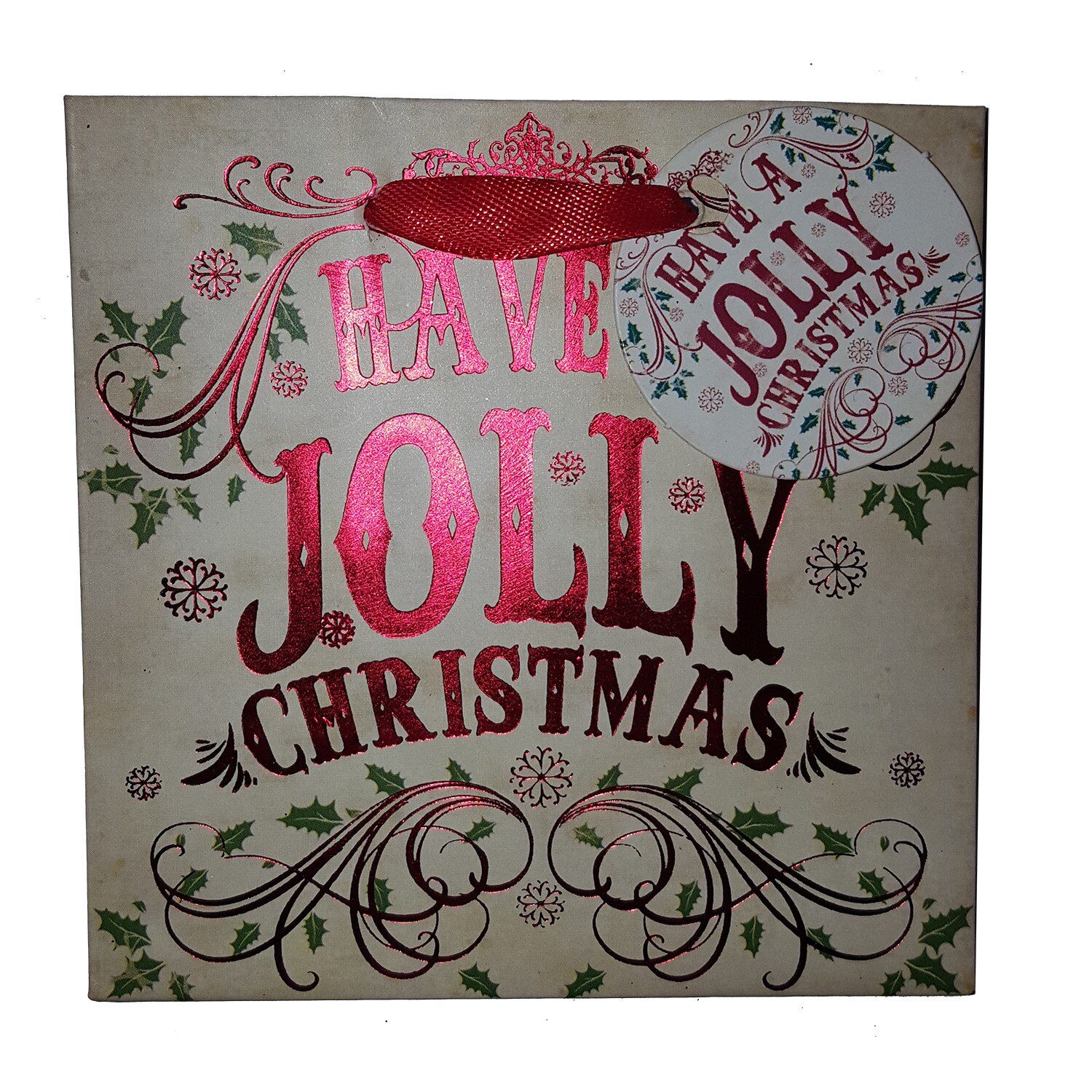 Punga foarte mica pentru cadou - Have a Jolly Xmas