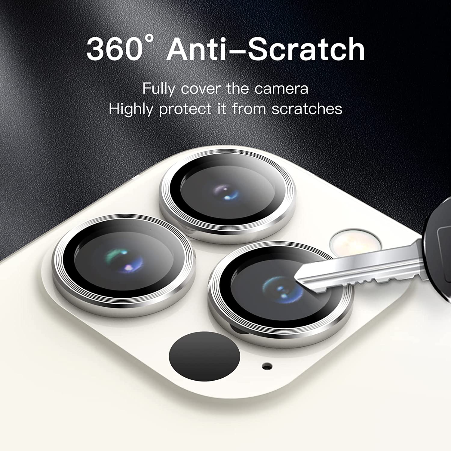 Комплект защитно фолио за камера, Mohave, Съвместимо с iPhone 13 Pro ...