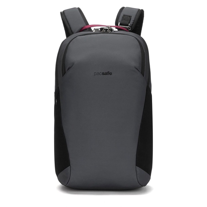 Rucsac antifurt, Pacsafe Vibe 20L, Poliester, Gri