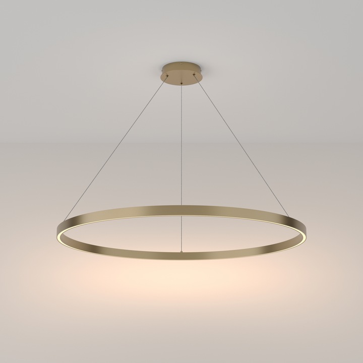 Lustra Maytoni Modern Rim, Alama, 1LED, 61W, 3500lm, 3000K, lumina calda