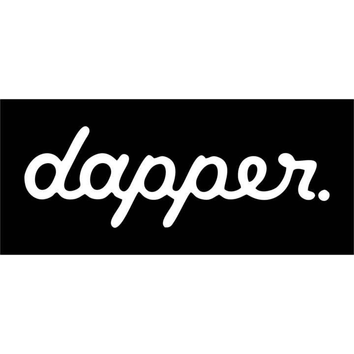 Sticker, Dapper, Alb lucios, 30x10 cm