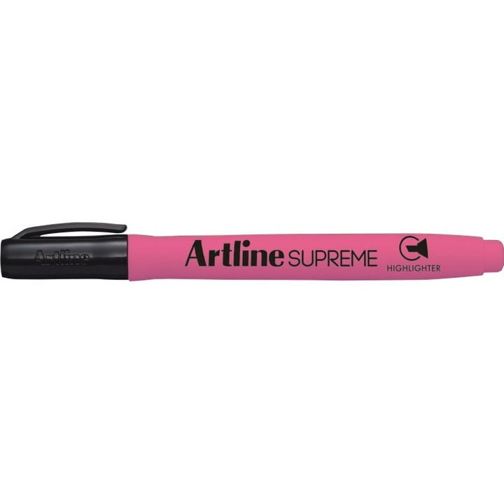 Textmarker Artline Supreme, 1.0-4.0mm Texit hegy - fluoreszkáló rózsaszínű
