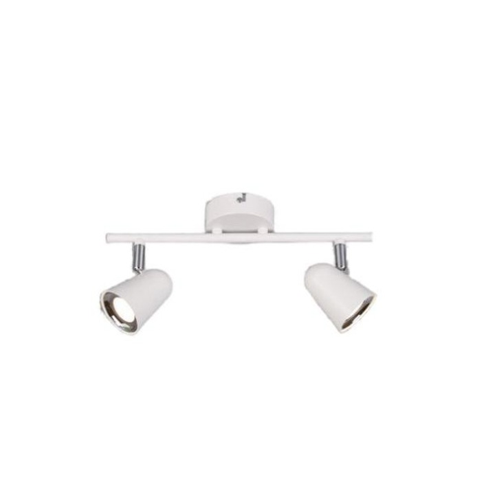 Полилей, RL, Пластмаса, LED, Бял