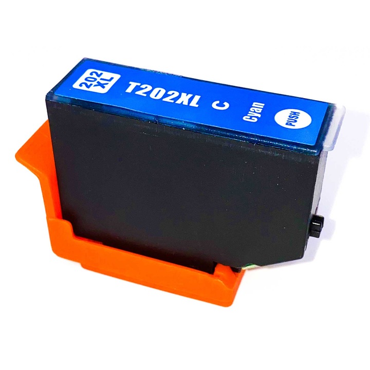 Cartus compatibil cu Epson 202XC, cyan, 400 pagini