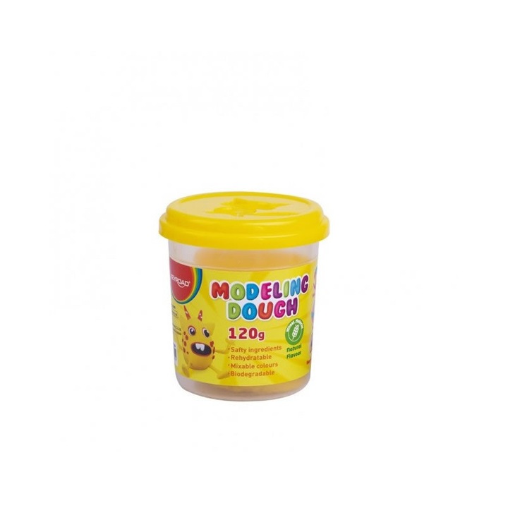Plastilina Keyroad Dough 120g galben
