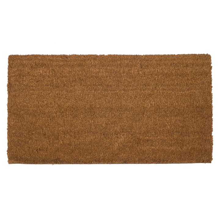 Covoras intrare, Co.Ingros.Tex, Antiderapant, PVC/fibra de cocos, 40 x 70 cm, Bej