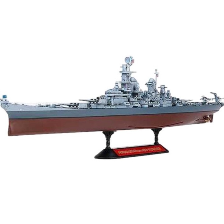 Tengerészeti machete, Puzzle, USS Missouri BB-63 MCP modell, 1:700, Többszínű