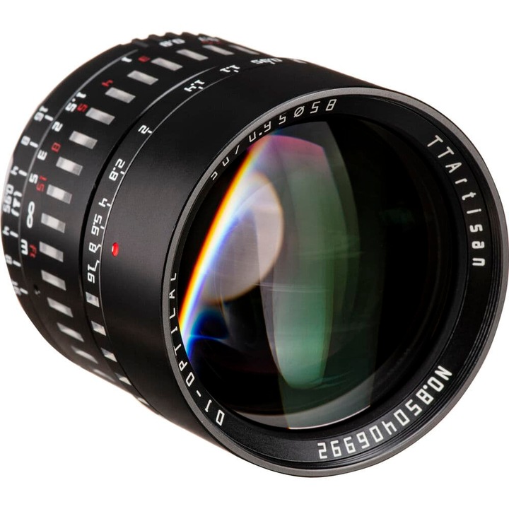 Obiectiv TTArtisan 50mm F0.95 Negru pentru Canon EOS-M