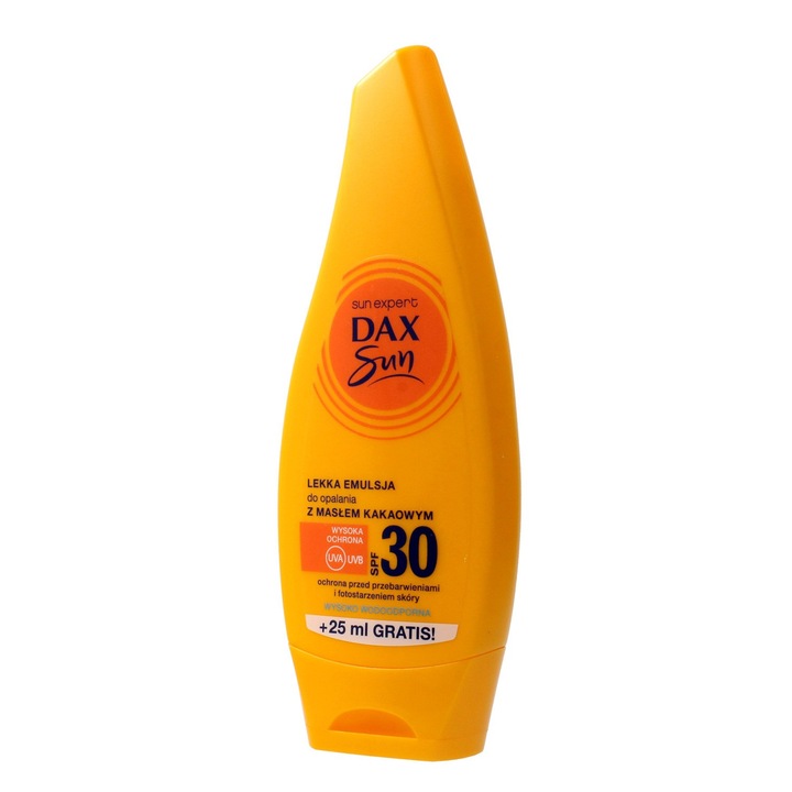 Emulsie protectie solara, Dax, SPF 30, Unt de cacao, 175 ml
