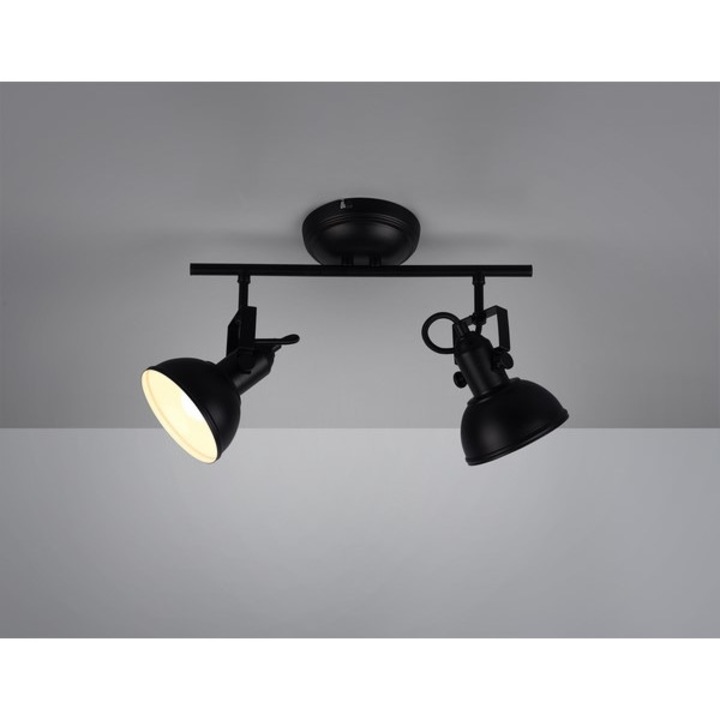 Plafoniera, RL, Metal, 40 W, Negru