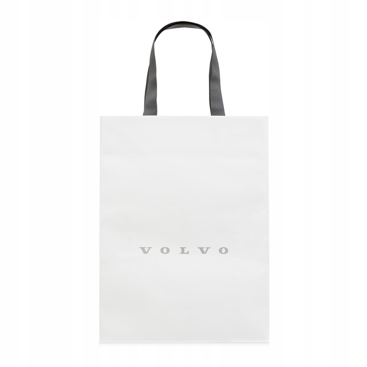 Ajándékzacskó készlet, Volvo, 40x30x12 cm, Papír, 20 db, Fehér