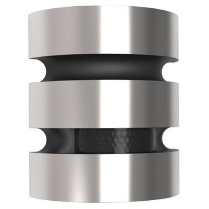 Fali lámpa, Lutec, Rozsdamentes acél, LED, Ezüst