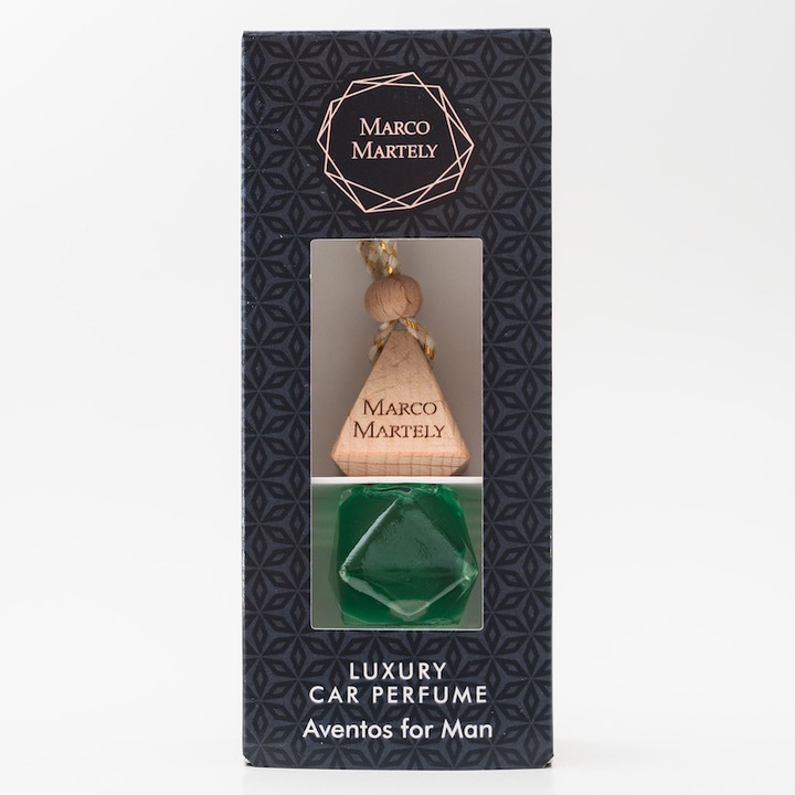 Marco Martely Férfi Autóillatosító Parfüm - Aventos for Man, 7 ml