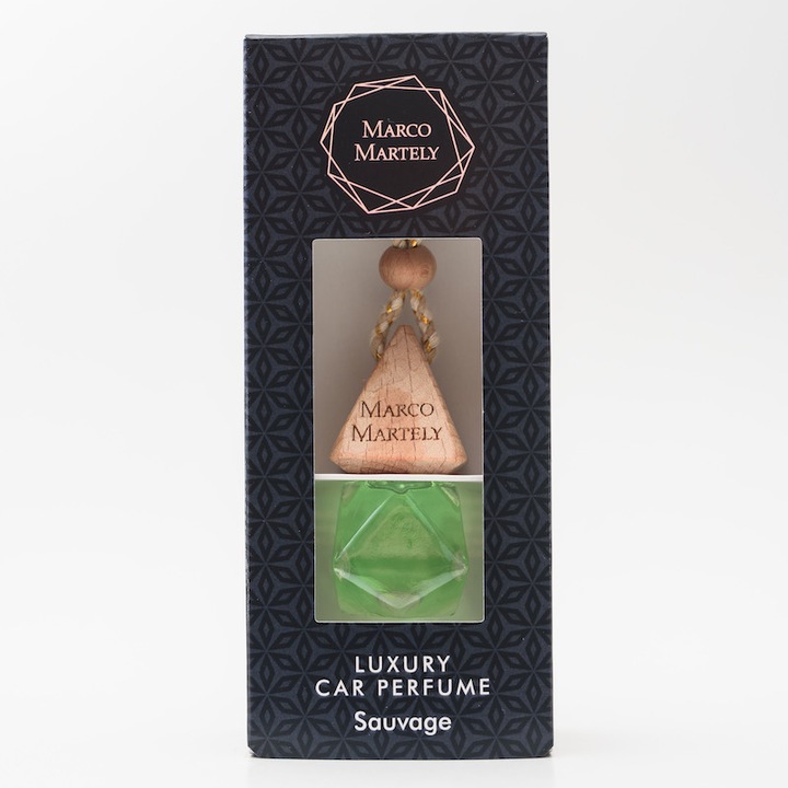 Marco Martely Férfii Autóillatosító parfüm - Sauvage, 7 ml