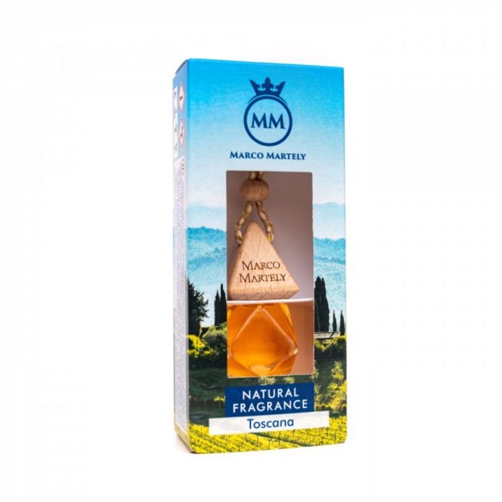 Marco Martely Natúr Autóillatosító parfüm - Toscana, 7 ml