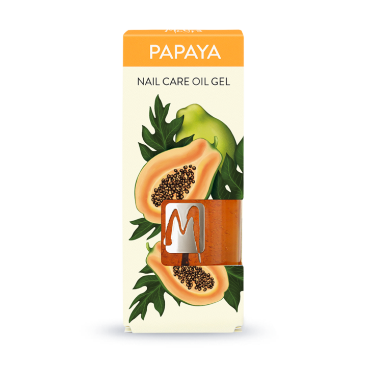 Ulei gel Moyra pentru ingrijirea unghiilor si a pielii cu extract de papaya, 12 ml