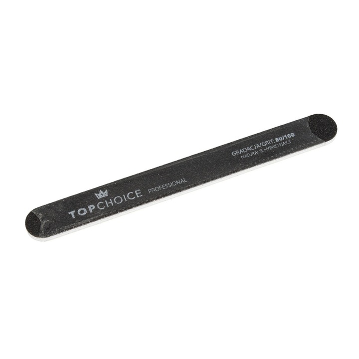 Пила за нокти, Top Choice, зърно 80/100, черна