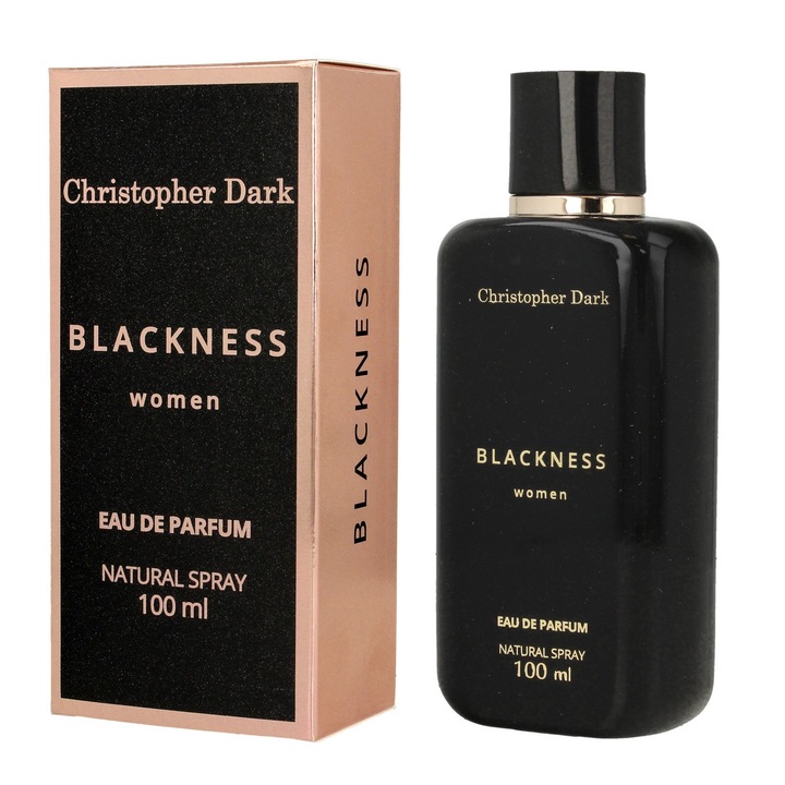Női parfüm, Christopher Dark, Oriental, Eau de Parfum, 100ml, Rózsaszín