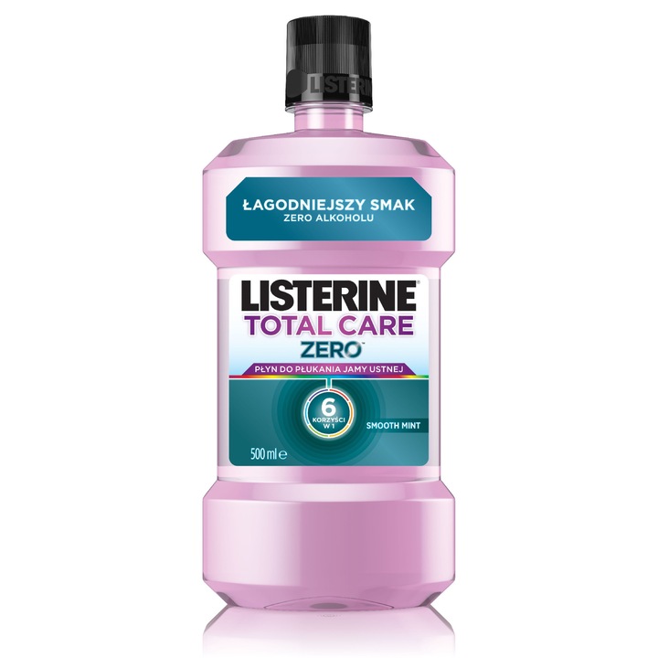Вода за уста Listerine без алкохол, Johnson, 500 мл