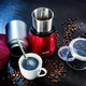 Rasnita cafea TZS First Austria 5486-2-RE, 200W, 150 ml/ 60 gr, 4 cutite, inox