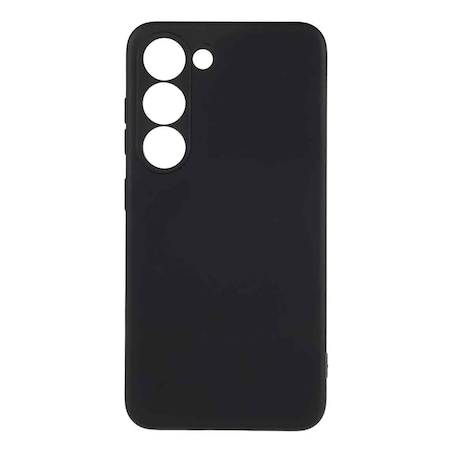 Husa pentru Samsung S23, Mata, Ultrasubtire, din silicon gel, cu decupaje la camere, 0.3mm, antiamprente, Gekko, Neagra