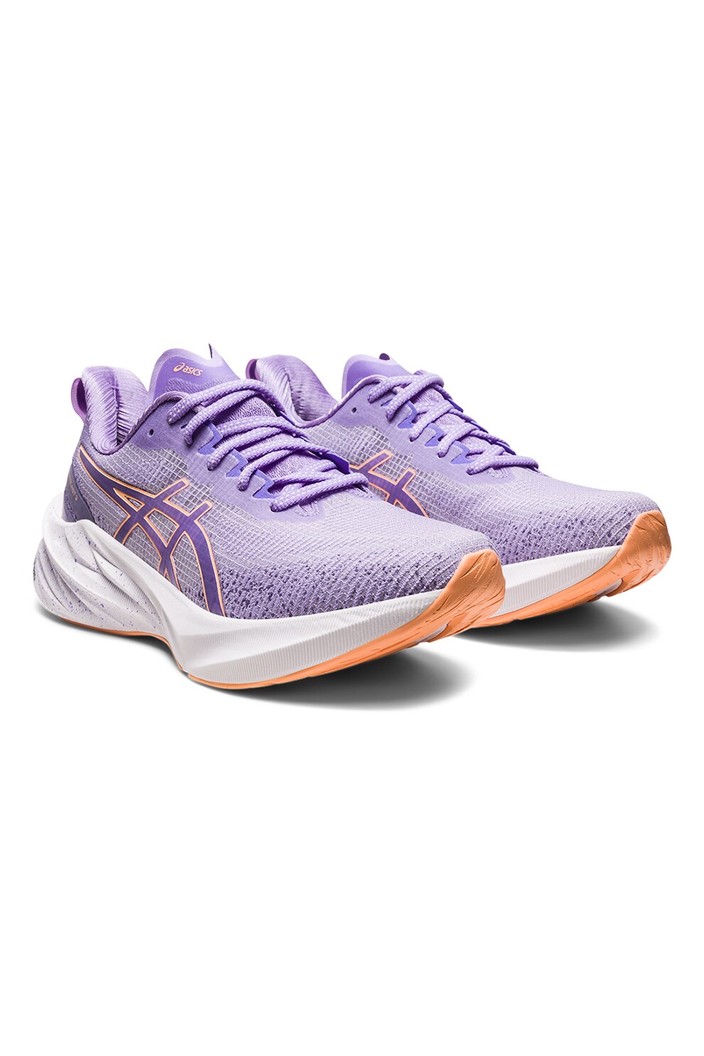 Asics, Pantofi pentru alergare Novablast 3, Roz somon, Lila, 6 - eMAG.ro