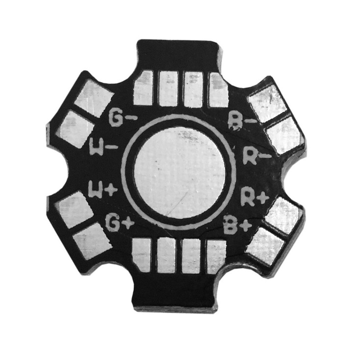 Radiator pentru LED-uri, RGB, 20mm