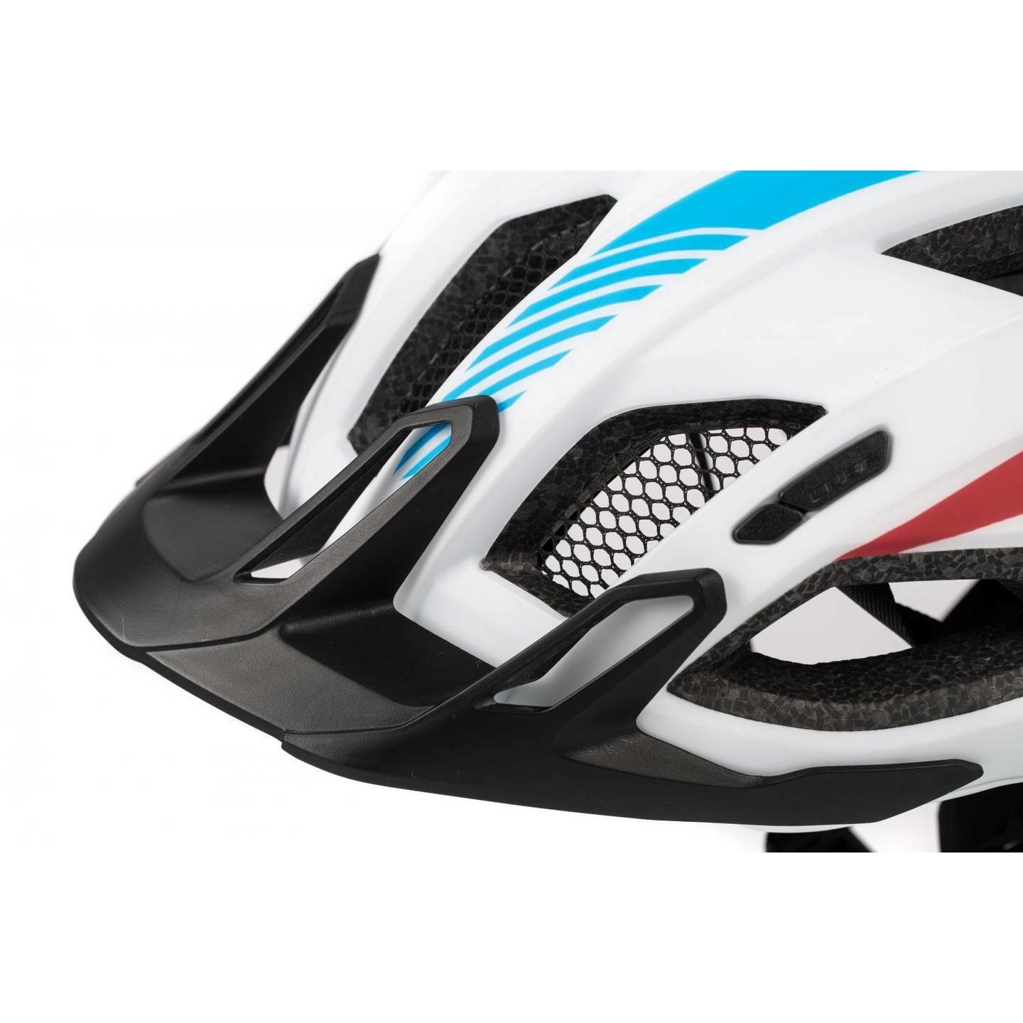 Casca Cube Helmet Quest Teamline alb/albastru/rosu XL 59-64 cm