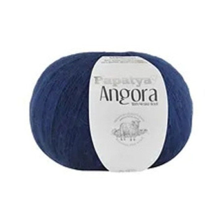 Papatya Angora fonal, 100 gr, 550 m, 5280, sötétkék