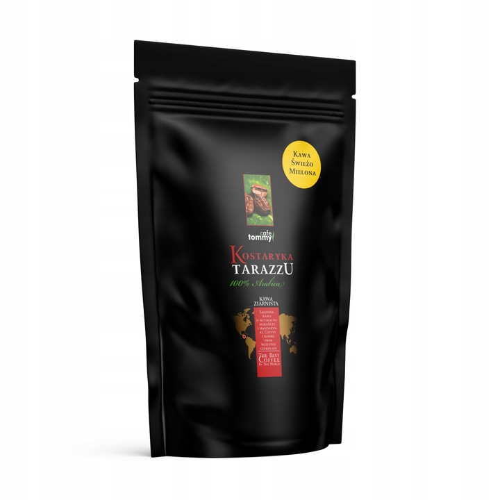 Cafea macinata aromata din Costa Rica, Tommy Cafe, Arabica 100%, Medie, 250 g