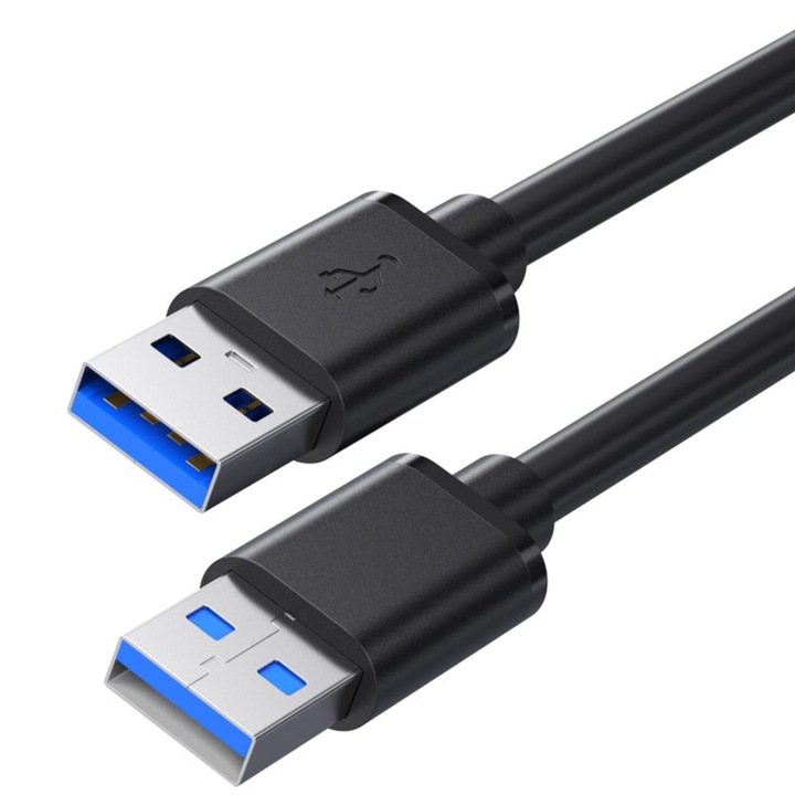 USB 3.0 кабел, FAC, 3 м, черен