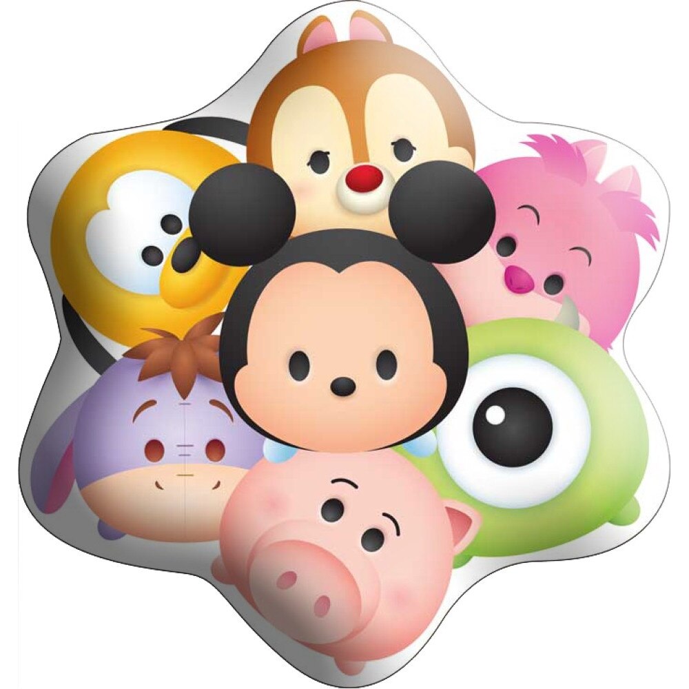 Perna copii Tsum Tsum 40 x 40 cm velur