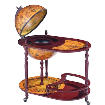 Bar glob pamantesc cu masa, diametru glob 42cm Bar glob pamantesc cu masa, diametru glob 42cm